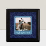 Chic Personalised Photo Text Grandmother Present Gift Box<br><div class="desc">Create a truly personalised and unique gift with our Chic Personalised Photo Text Gift Box! With the ability to customise the front of the box with your photo and text, you can make your gift stand out from the rest. Perfect for any occasion, our gift boxes are great for birthdays,...</div>