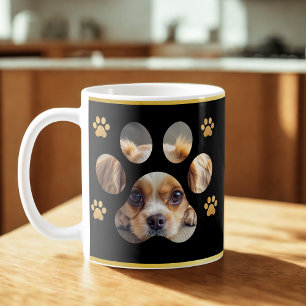 Chic Personalized Pet Photo Dog  Coffee Mug