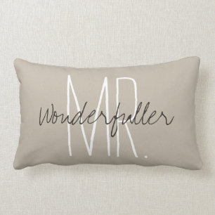 CHIC PILLOW_MR...Wonderfuller" Lumbar Cushion