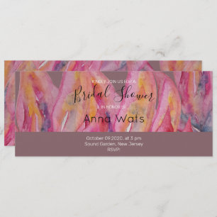 Chic Pink Abstract Art