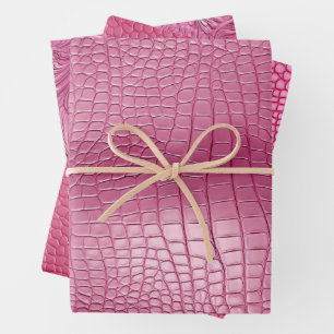 Chic Pink Animal  Wrapping Paper Sheet