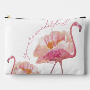"Chic Pink Bird Print Cut Sew Bag – Stylish DIY Se