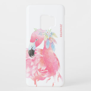 Chic Pink Flamingo Custom Samsung S6 Case