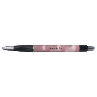 Chic Pink Geometric Pen – Stylish & Sleek