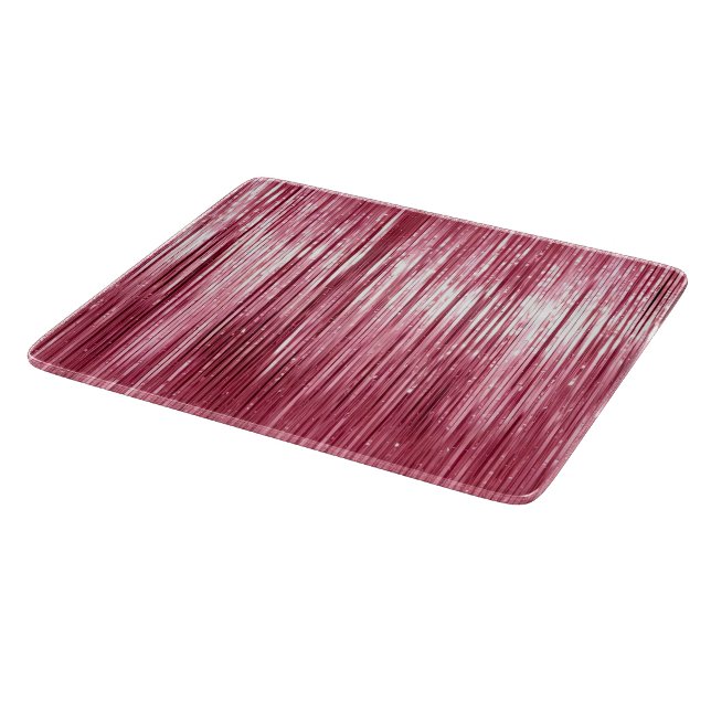 Chic Pink Glitz Cutting Board (Corner)