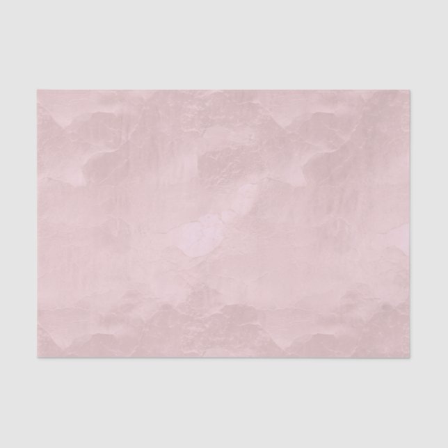 Chic Pink Pearl Bridal Shower Tissue Paper (Front)
