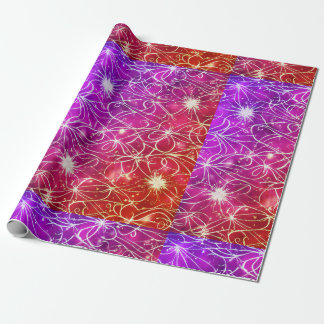 Chic Pink Print Wrapping Paper. Wrapping Paper