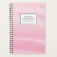 Chic Pink Watercolor Wash Modern