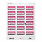 Chic Pink Zebra Print Address Labels