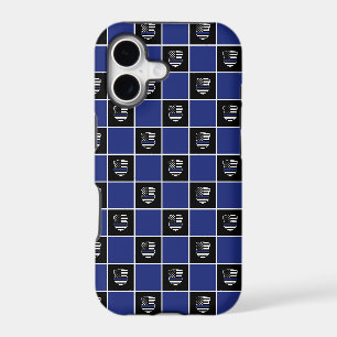 Chic Police Officer Thin Blue Line Badge Pattern