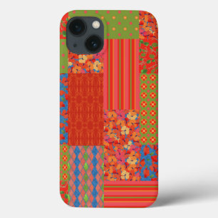 Chic Poppies Faux-patchwork Case-Mate iPad Case