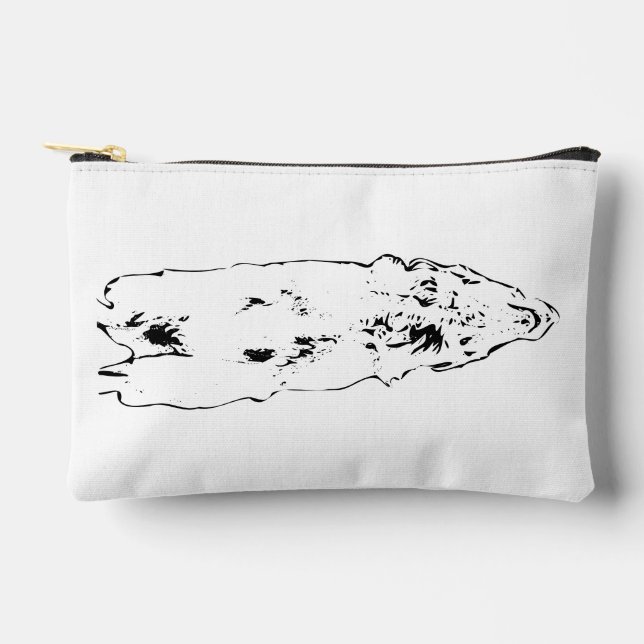 Chic pouch, golden poise accessory pouch (Front)