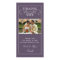 Chic Purple Wedding Thank You Photo Cards