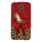 Chic Red & Jaguar Print Samsung Galaxy Nexus Case