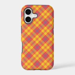 Chic Red Yellow Blue Plaid iPhone 5/5s Xtreme Case