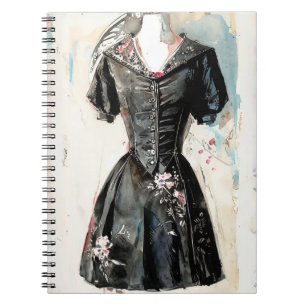 Chic Reflections: LBD Journal, Little Black Dress Notebook