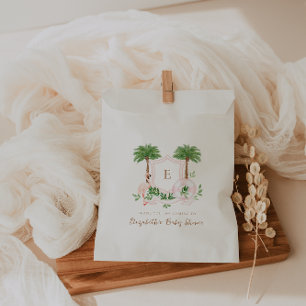Chic Retro Palm Springs Baby Shower Favour Bag
