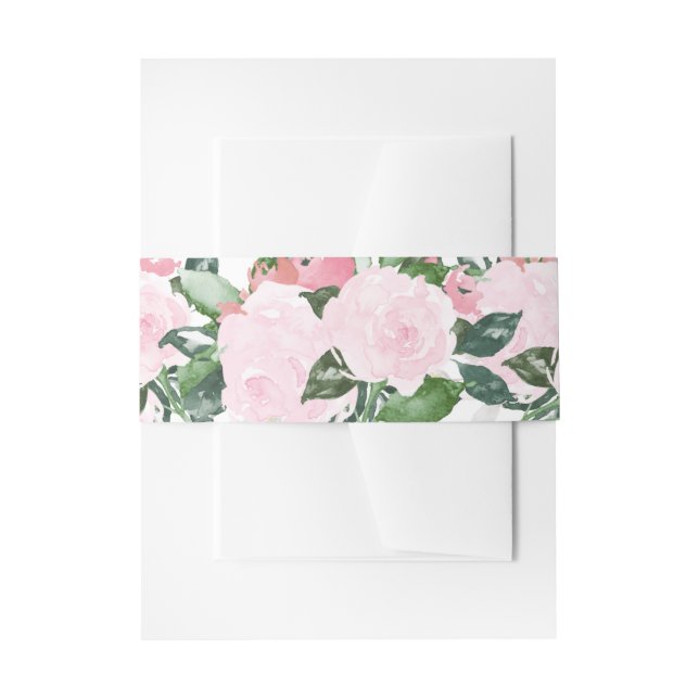 Chic Romance | Belly Band Invitation Belly Band (Front Example)