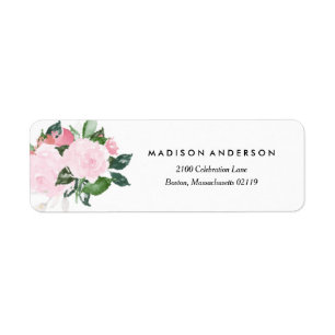 Chic Romance   Return Address Label