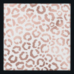 Chic Rose Gold Leopard Cheetah Animal Print<br><div class="desc">This elegant and chic design is perfect for the modern fashionista. It features a faux printed rose gold hand-drawn leopard/cheetah safari animal print on a simple white background. It's pretty, cute, and trendy! ***IMPORTANT DESIGN NOTE: For any custom design request such as matching product requests, colour changes, placement changes, or...</div>