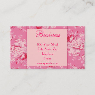 Chic Roses Business Card 1