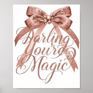 Chic Self Love and Empowerment Message Poster