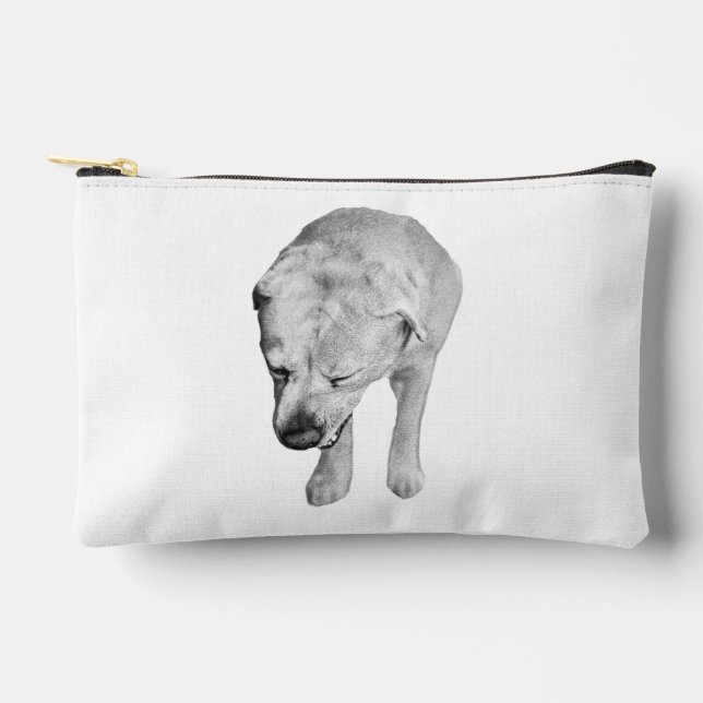 Chic Shading, Labrador Travel Muse Accessory Pouch (Front)