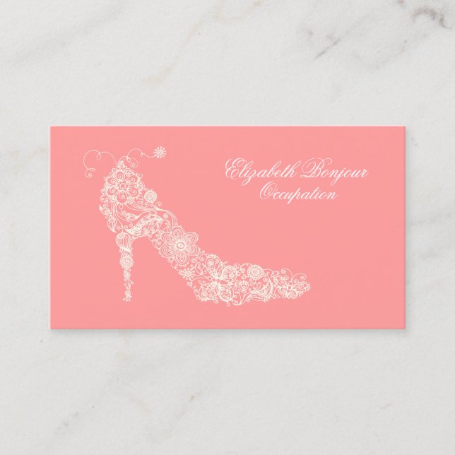 Chic Shoe ~ Business Card (Front)