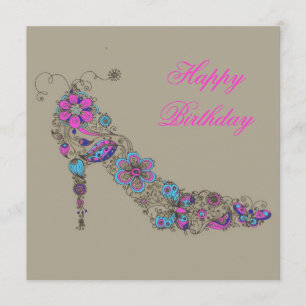 Chic Shoe ~ Invitations