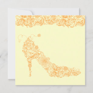 Chic Shoe~ Invitations