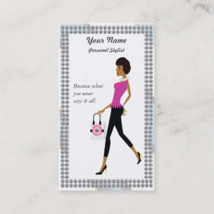 Chic Shopper, Personal Shopper Business Card
