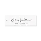 Chic Signature Script Hang Tag
