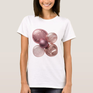 Chic Silver ABSTRACT ART Art Print T-Shirt