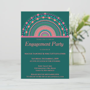 Chic Southwest Mandala  Invitation