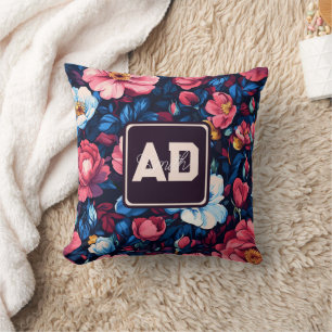 Chic Sparkling Rose Keepsake Pillow