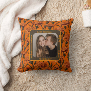 Chic Spouse Vow Renewal Throw Pillow For Couple