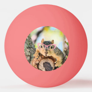 Chic squirrel ping pong ball