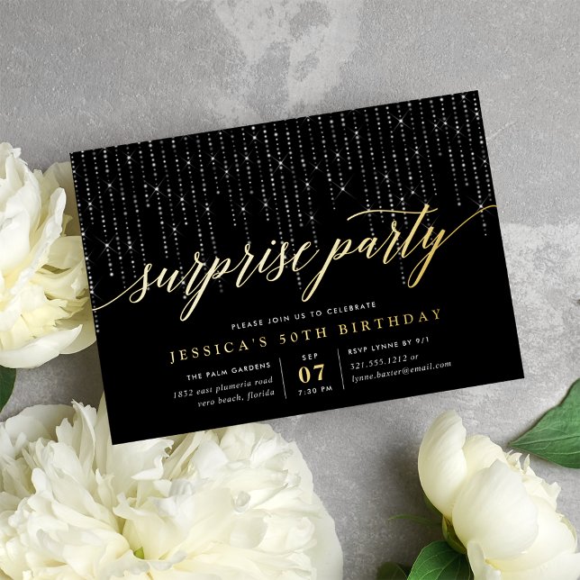 Chic String Lights Surprise Party (Creator Uploaded)