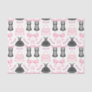 Chic Stylish Girly High Heels Fashion Pattern Tissue Paper