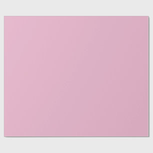 CHIC & STYLISH_MODERN PINK SOLID WRAPPING PAPER