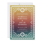 Chic Sunset Gradient Papel Picado Inspired Wedding