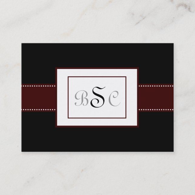 Chic Susan Chubby Business Cards (Front)