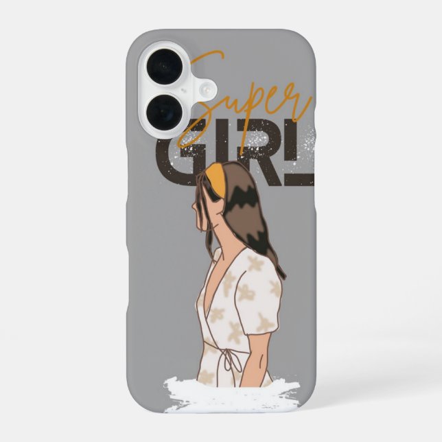 Chic Switch Girl iPhone Case" 16 Case (Back)