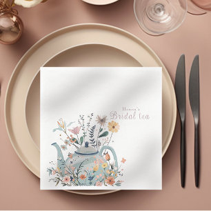 Chic tea party Bridal shower Napkin