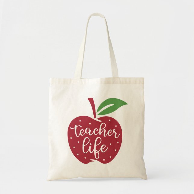 Chic Teacher Life: Show Appreciation  Tote Bag (Front)