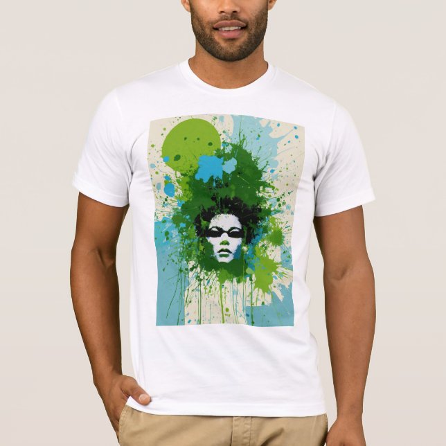 Chic Threads: Unveiling the Latest Vogue Tee (Front)