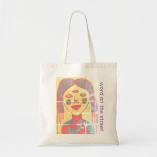 chic tote bag - word on the street designs