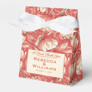 Chic Tulip Fantasy City Wedding Favour Box