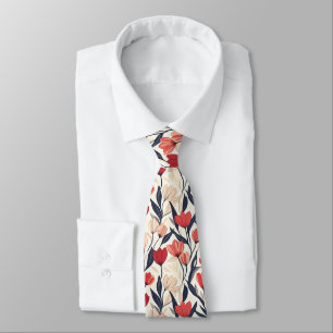 Chic Valentine Gifts For Dad Tulip Tie