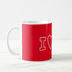 Chic Valentine Mug I Love You